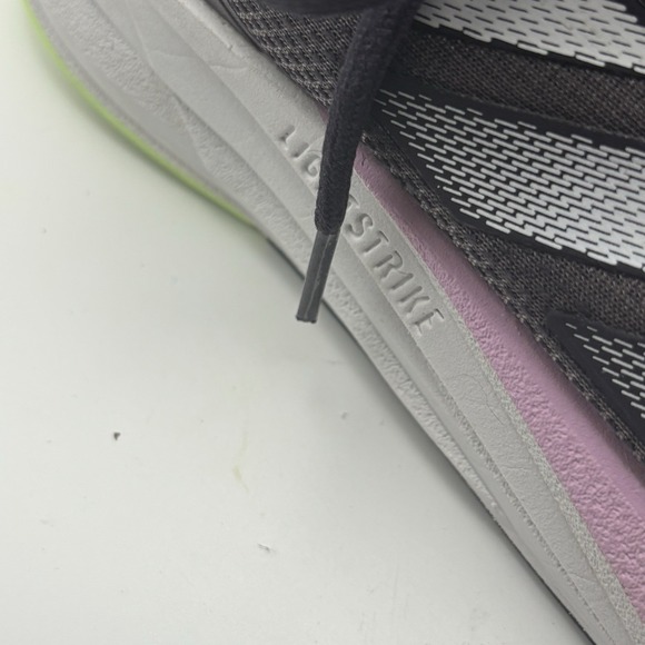 Adidas Duramo Speed Womens 8.5 UK 7 Running Shoes Gym Workout Trainers Black - Picture 5 of 11